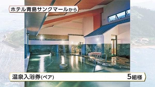 ホテル青島サンクマール温泉入浴券(ペア)