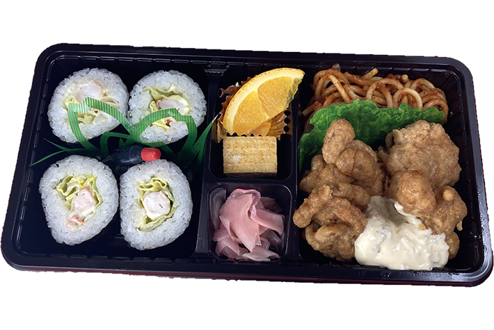 【小川屋】レタス巻＆チキン南蛮弁当
