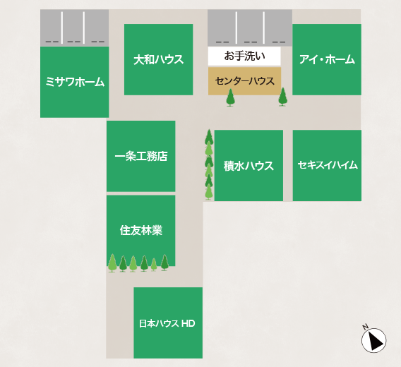 場内マップのイラスト