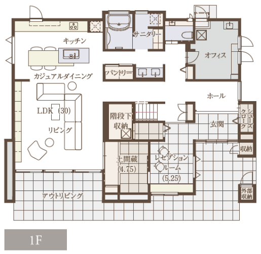 間取り図1階