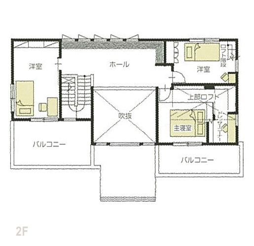 間取り図2階