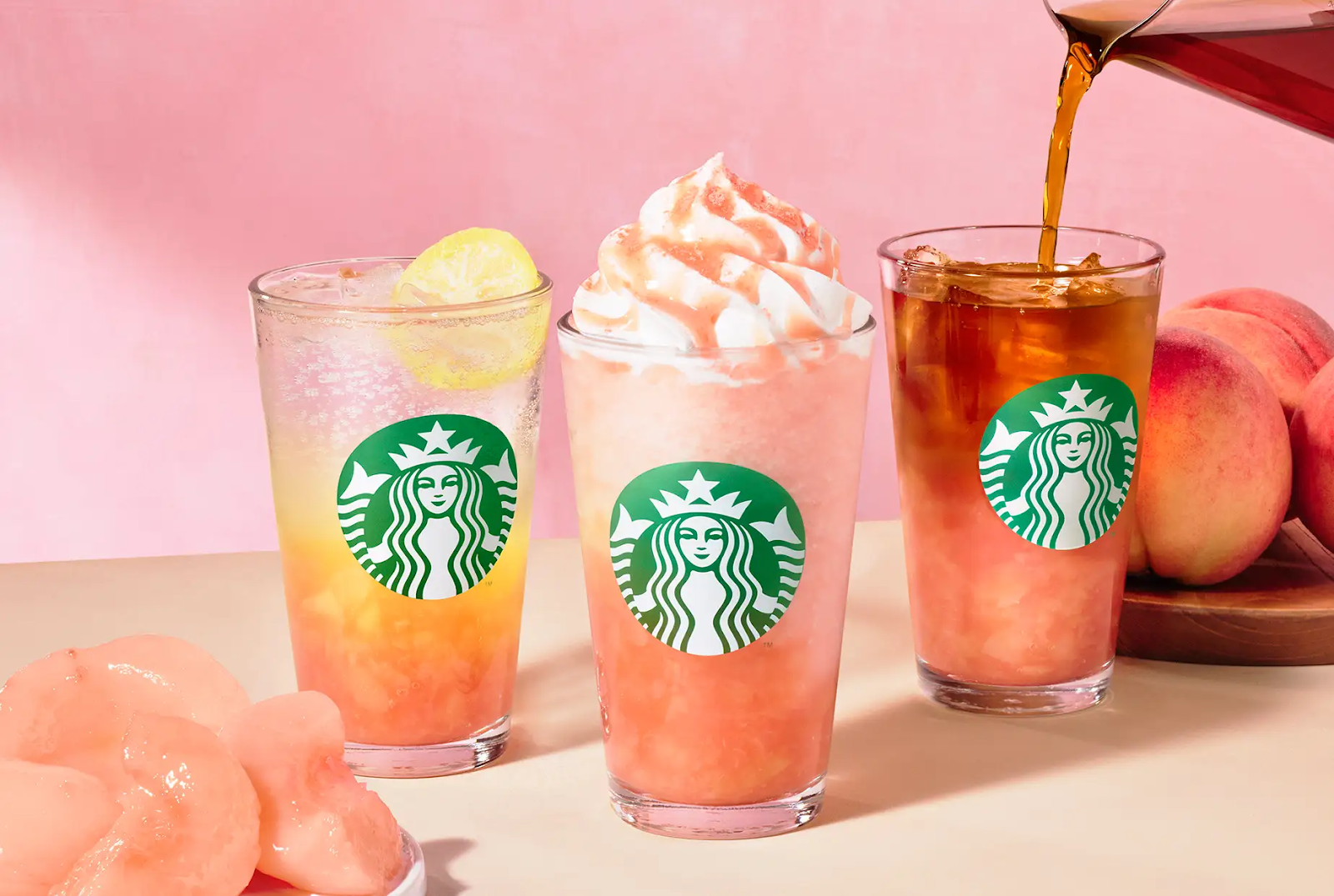 <プレスリリース>スタバから夏のピーチビバレッジ3種類が登場