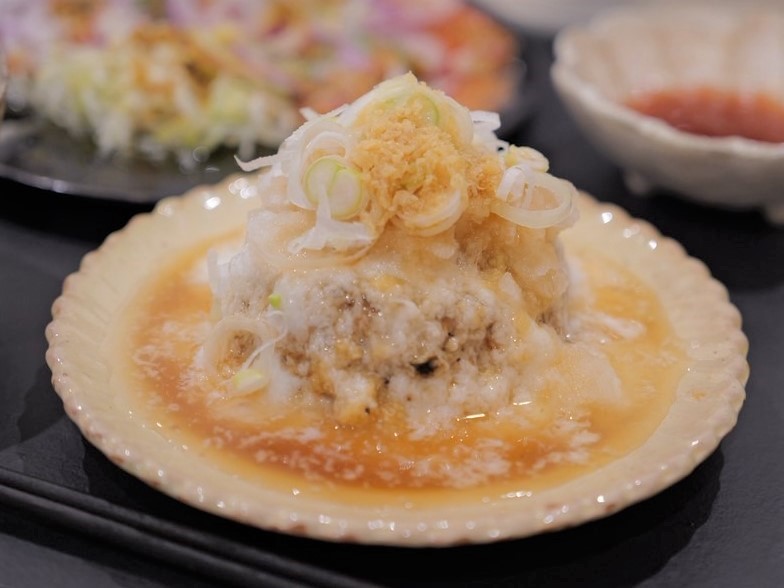 夏のさっぱりおろしハンバーグ