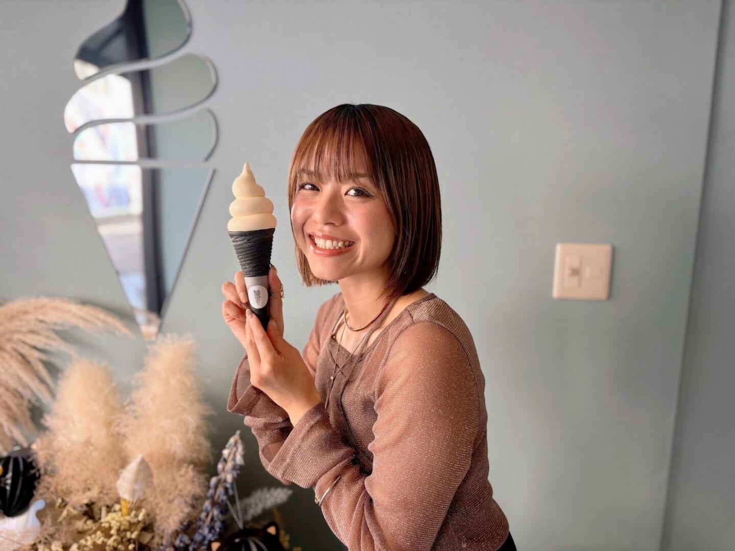 とろける美味しさ♡猫好き店主のこだわりが詰まった「FLUFFY」のご褒美ソフトクリーム(宮崎市)