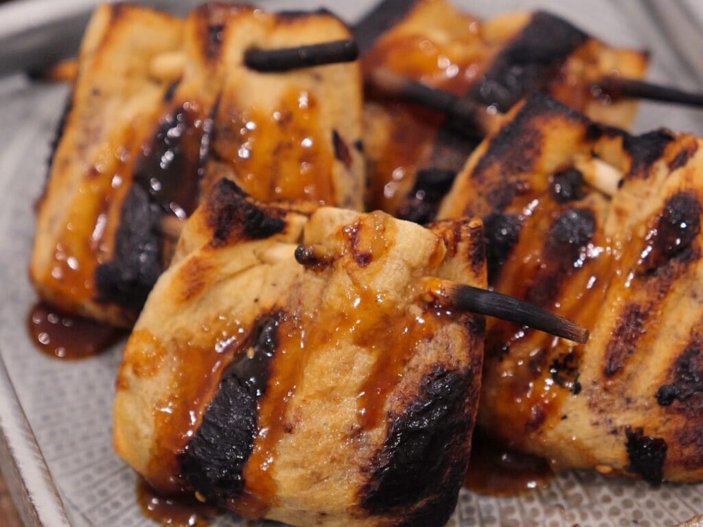 🫘焦げてもおいしい！納豆巾着