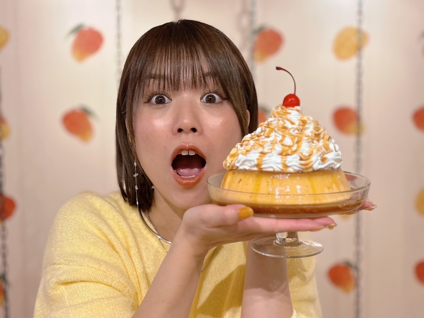 1日2個限定！子供も大喜びの巨大プリン♪「南国プリン」のてっげデカセボン！！