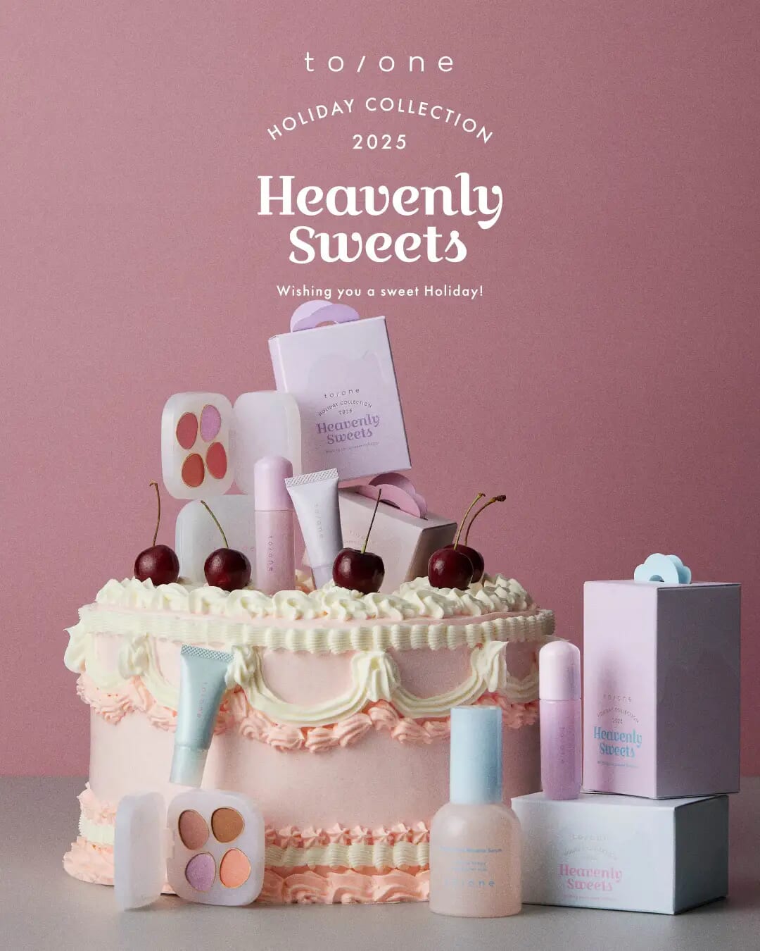 <プレスリリース>「to/one(トーン)」からケーキボックスをイメージしたホリデーコレクションが登場