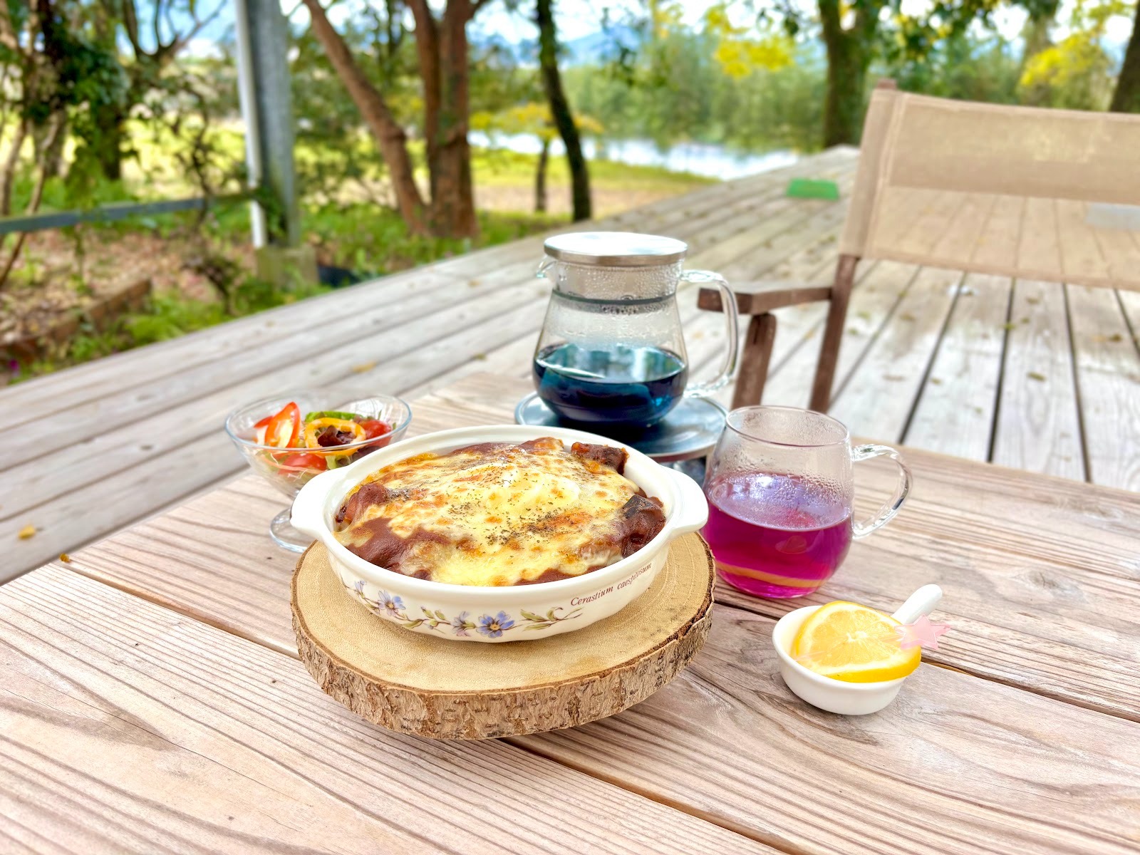 自然に包まれた綾町の「リバーサイドガーデン綾」で、五感が満たされるランチ体験（綾町）