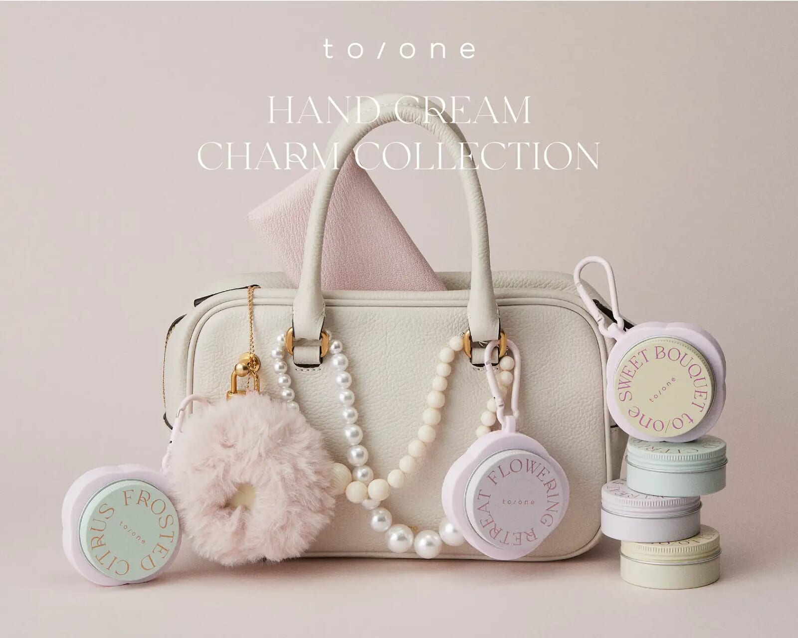<プレスリリース>「to/one(トーン)」から愛らしいチャームにセットされたハンドクリーム限定3種が登場