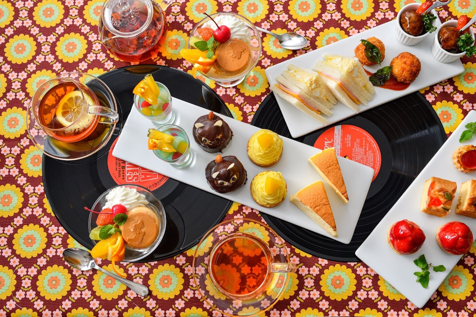 【12月20日まで】ホテルJALシティ宮崎で「昭和レトロアフタヌーンティー」開催中！(宮崎市)