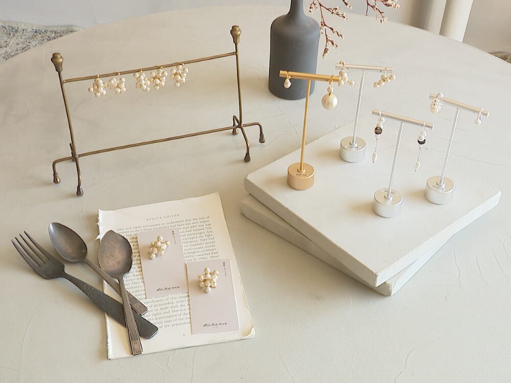 他の人より「ちょっとおしゃれ」に！パールや天然石を使って手作りした「テイクミー」のオリジナルアクセサリー（宮崎市）