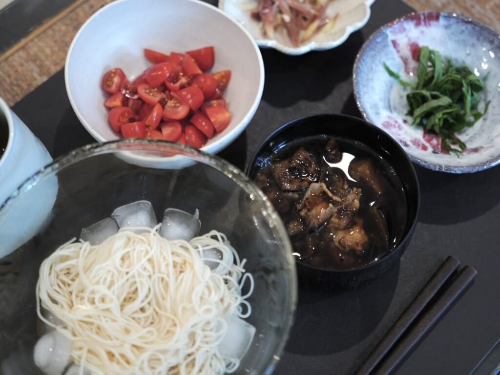 🍆豚バラとなすの香味そうめん S__5750788_0000
