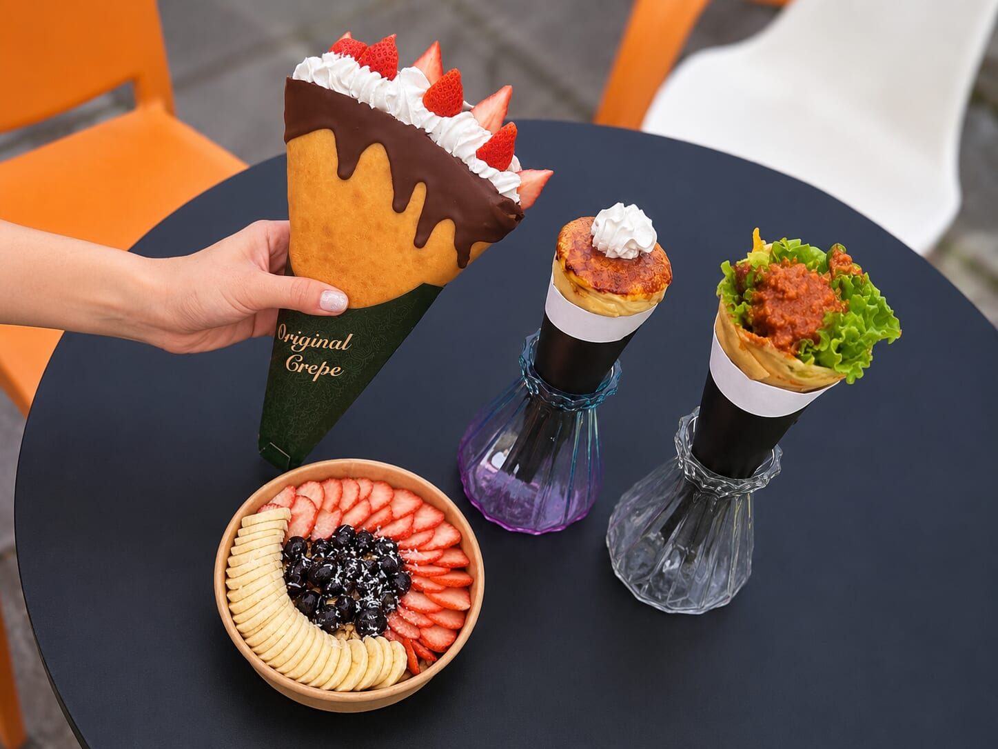スイーツもおかず系も！種類豊富で何度でも通いたくなる高級クレープ専門店「Gourmandise(グルマンディーズ)」（門川町）