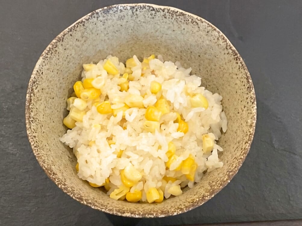 🌽バター香るとうもろこしご飯