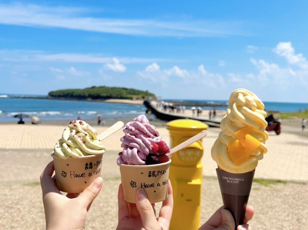 期間限定オープン!青島のビーチで味わうニュージーランドスタイルのアイスクリーム「青島アイス」 image