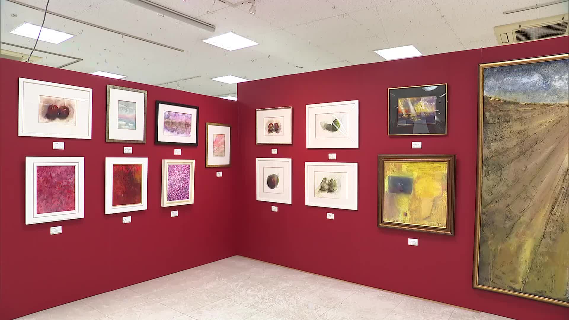 宮崎の光と風を描く 画家・山本祐嗣さんの個展「山本祐嗣の世界展」が