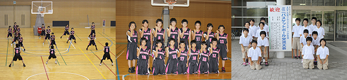 画像：大塚ミニバスケットボール女子スポーツ少年団