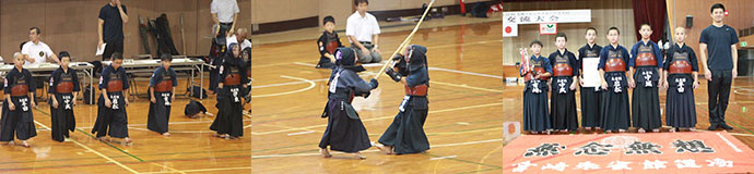 写真：朱雀館道場スポーツ少年団