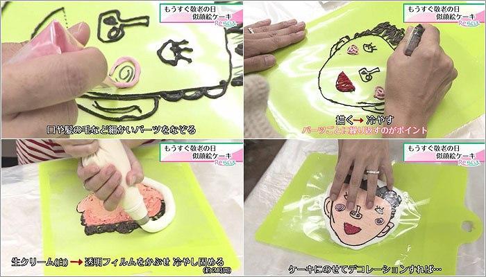 05 似顔絵ケーキの作り方 3