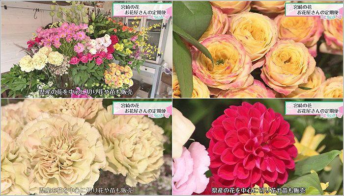 05 県産の花を中心に仕入れ