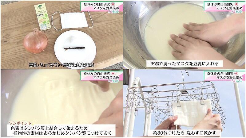 03 通称アベノマスクを染める