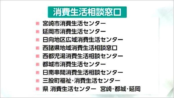 消費生活相談窓口