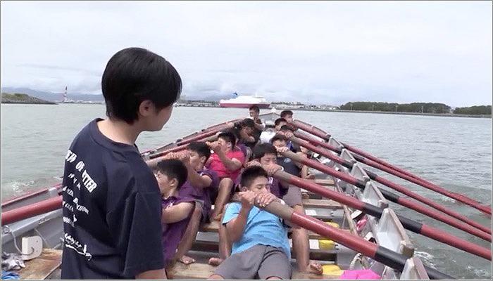 02 カッターの乗組員と艇指揮