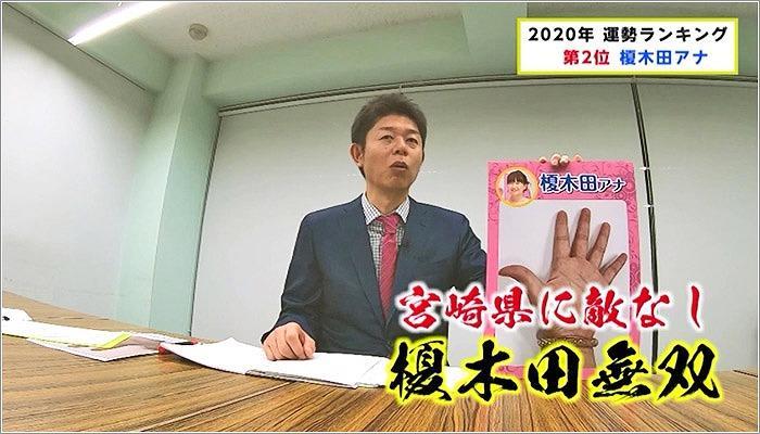 03 榎木田アナの2020年の運勢を語る島田さん