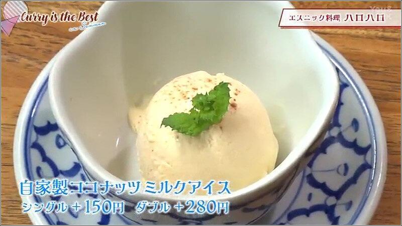 16 自家製ココナッツミルクアイス