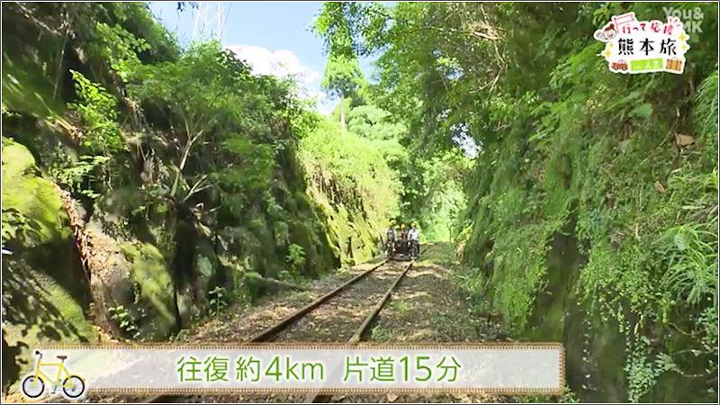 10 往復4キロ 片道15分