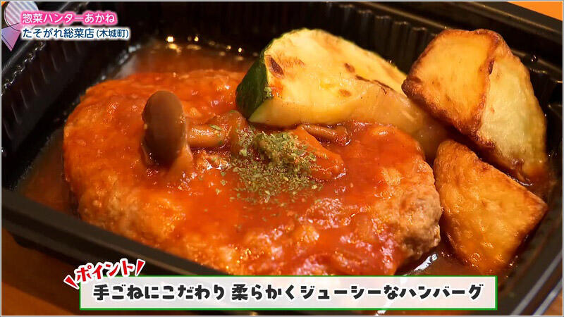 12 煮込みハンバーグ