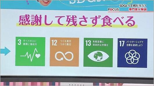 08 SDGs 感謝して残さず食べる