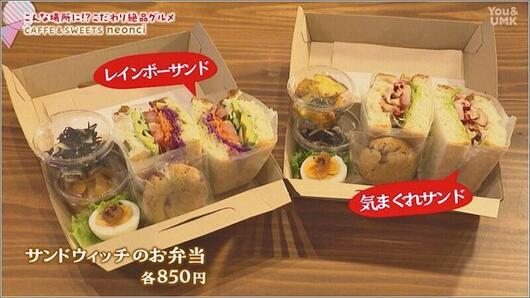 15 サンドウィッチのお弁当