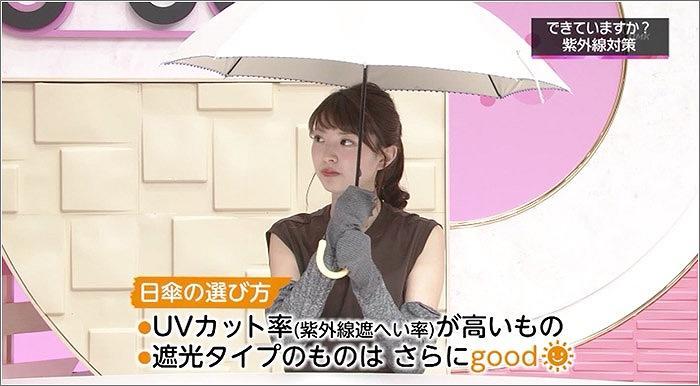 03 永井アナの日焼け止め対策
