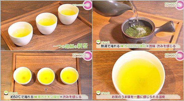 3種類のお茶