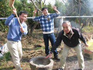 餅つき