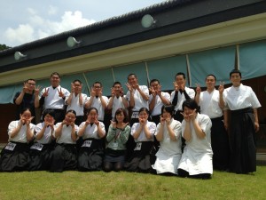 延岡学園弓道部のみなさんはとても素直です♪
