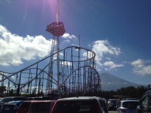 富士山が見える絶好のロケーション