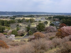 高取山展望台から西都市を望む