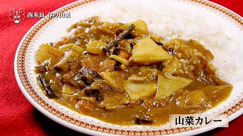 画像：山菜カレー