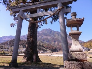 農耕神事である「御田祭」の舞台となる田代神社