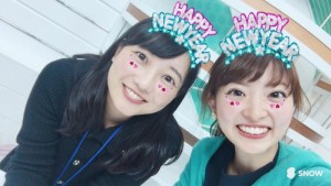 新年１回目の発声練習は瀬良さんとでした！