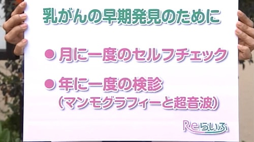 「セルフチェック」と「検診」について