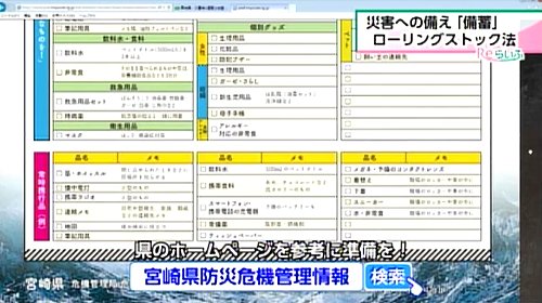 県のホームページには、チェックリストがある