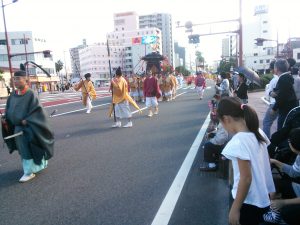 素晴らしい秋空の下、神武さま開催！パレード最高でした！