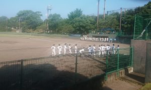 県大会初戦。応援しながらずっと力が入りっぱなしで疲れました･･･