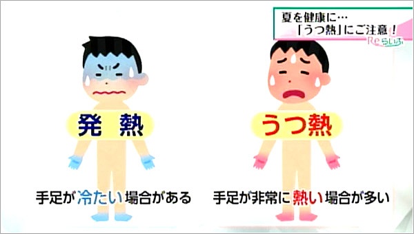 夏を健康に うつ熱 にご注意 18年8月日放送 Reらいふ Umkスーパーニュース Umkテレビ宮崎